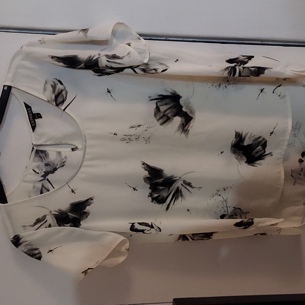 Ladies Express med sheer Blouse